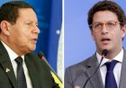 Em entrevista à Globo, Ricardo Salles chama Mourão de “presidente”