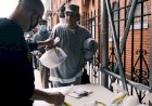 Filas da fome percorrem Nova York