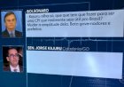 Bolsonaro chama Randolfe de “bosta” e fala em “sair na porrada” com o senador