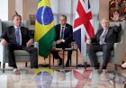 Tabloides britânicos criticam encontro de Boris Johnson e Bolsonaro