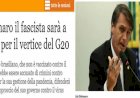Jornal da Itália chama Bolsonaro de ‘fascista’ ao anunciar sua ida a Roma para a cúpula do G20′
