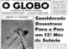 O 13° NÃO É UM AGRADO OU UMA CONCESSÃO 