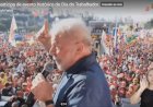 Em 1° de maio, Lula critica Bolsonaro e pede regulação para apps