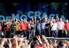 1º de Maio da democracia, unitário, contra os juros criminosos e pelo desenvolvimento do país