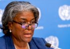 Embaixadora americana na ONU chega ao Brasil; guerra da Ucrânia deve ser abordada