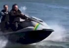 Saída do clã Bolsonaro de barco e jet ski em Angra levanta suspeitas