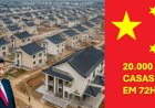 Como a China constrói 20.000 casas na África em apenas 72 horas