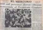 HISTÒRIA: Com as eleições hoje no Chile, o IPG, Instituto João Goulart traz á memoria nacional, a histórica visita do primeiro presidente brasileiro, Jango, a visitar aquele país