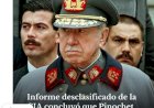 Informe desclasificado de la CIA, concluyó que Pinochet ordenó personalmente el asesinato de Letelier