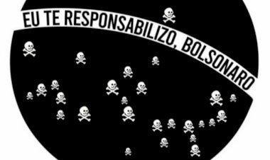Campanha que responsabiliza Bolsonaro por mortes por covid bomba no Twitter