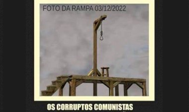 Celular de Anderson Torres continha imagem sugerindo Lula e aliados enforcados no dia da posse em 1º de janeiro