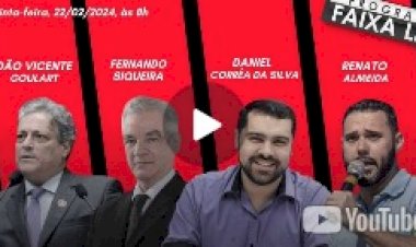 VÍDEO: JOÃO VICENTE GOULART, NO FAIXA LIVRE