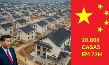 Como a China constrói 20.000 casas na África em apenas 72 horas