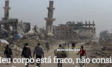 “Meu corpo está fraco, não consigo mais”: jornalistas da AFP também passam fome em Gaza