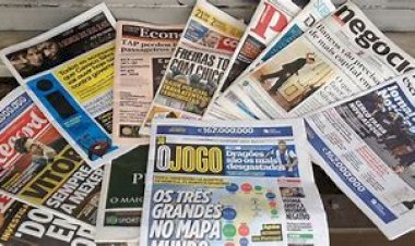 MANCHETES DOS JORNAIS  DE DOMINGO – 30/08/2026   