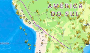 Avião que levou Flávio aos EUA desviou do espaço aéreo brasileiro para evitar interceptação