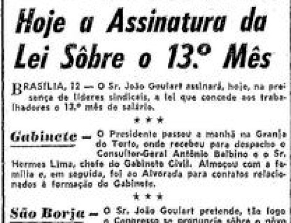 13º salário: a história de uma conquista da classe trabalhadora