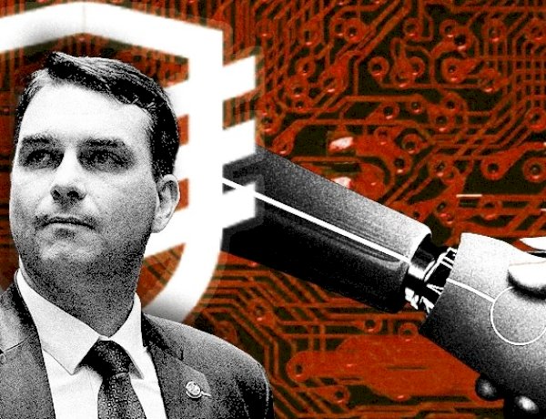 EXCLUSIVO: Flávio Bolsonaro pagou R$ 600 mil a empresa que vende nos EUA sistema de IA para manipular eleições