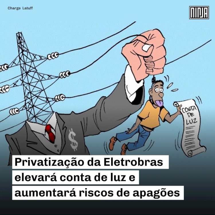 A greve contra a privatização da Eletrobrás