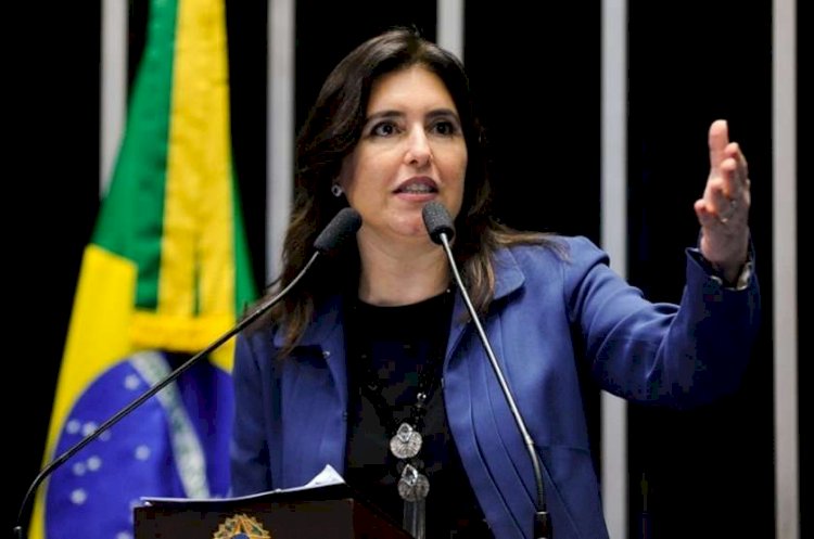 MDB lança pré-candidatura de Simone Tebet ao Planalto