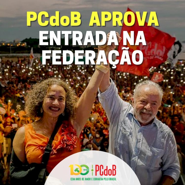 PT, PCdoB e PV aprovam federação partidária entre as siglas