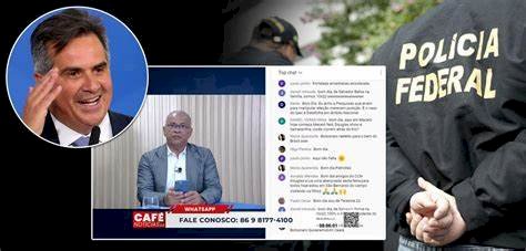 Polícia Federal fecha TV bolsonarista ligada a Ciro Nogueira no estado do Piauí; apresentador estava ao vivo