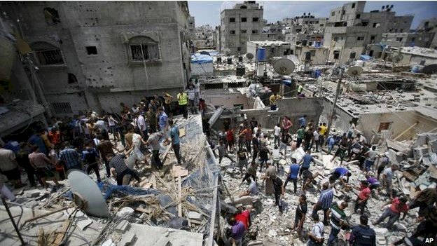 Israel já destruiu 70 por cento das casas na Faixa de Gaza
