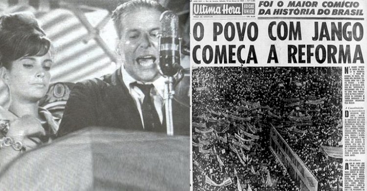 Há 60 anos, o último discurso de Jango antes do golpe de 1964