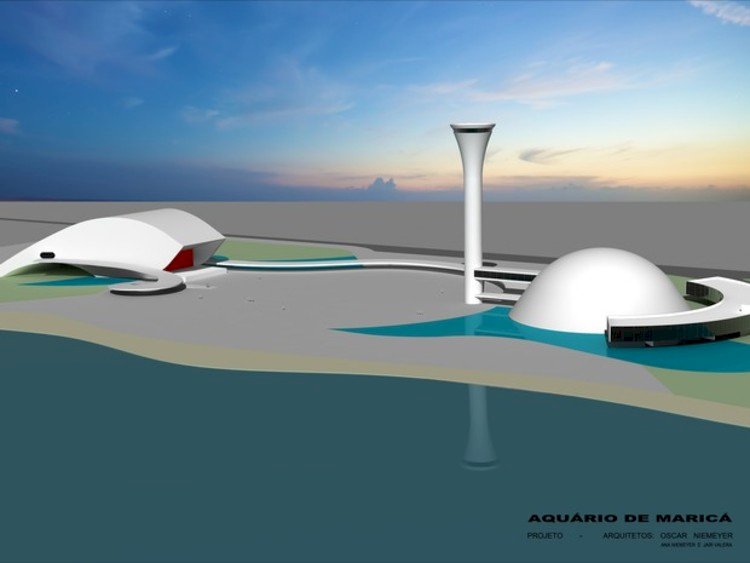 Maricá fecha compra de 10 obras arquitetônicas inéditas de Oscar Niemeyer