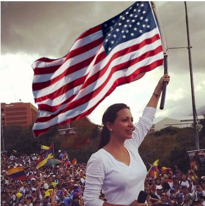 Prêmio Nobel da Paz para “golpista venezuelana” gera protesto de defensores da democracia