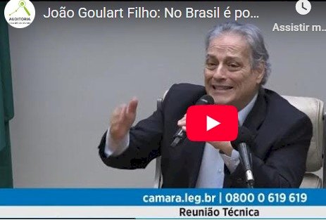 JOÃO VICENTE GOULART; A DÍVIDA PUBLICA É UMA TRAVA E UM RETROCESSO AO DESENVOLVIMENTO
