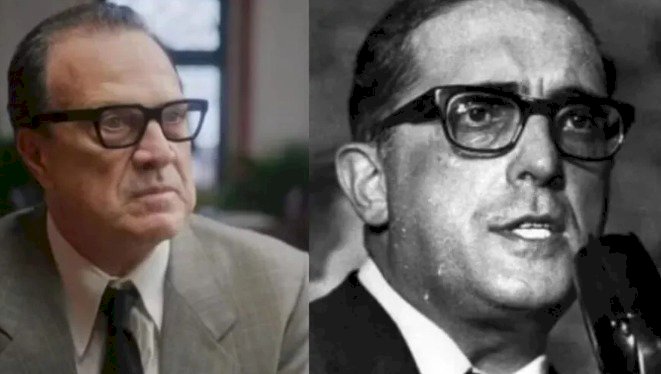Pedro Bial, no cinema como Lacerda