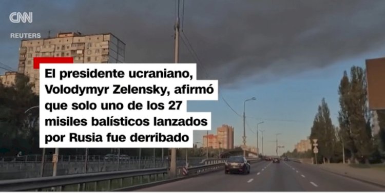 Zelensky advierte que los ataques de Rusia están superando a las defensas aéreas: hay 9 muertos