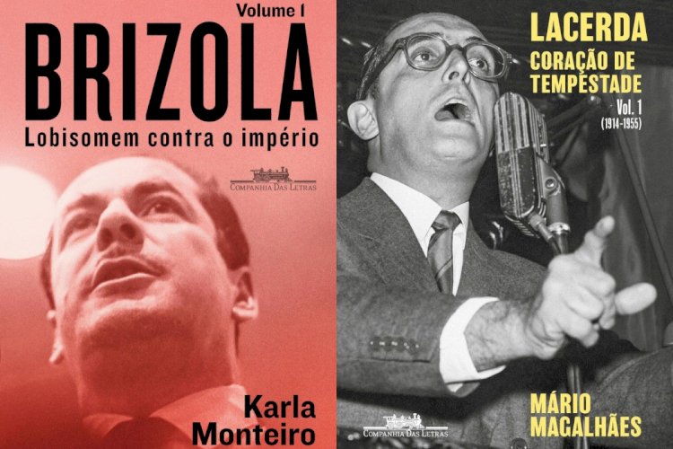 Brizola e Lacerda retornam à cena política em novas biografias