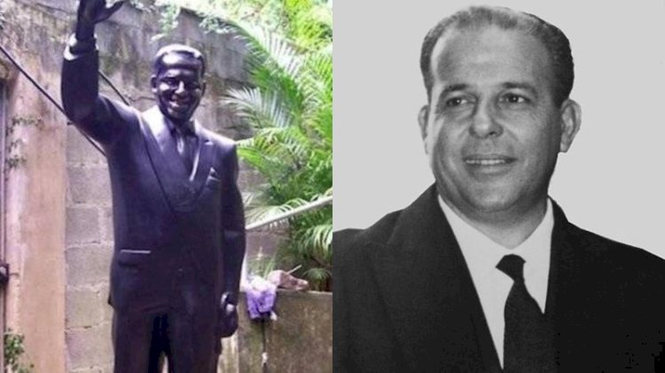 Estátua do ex-presidente João Goulart é vandalizada em Porto Alegre e família vai à polícia